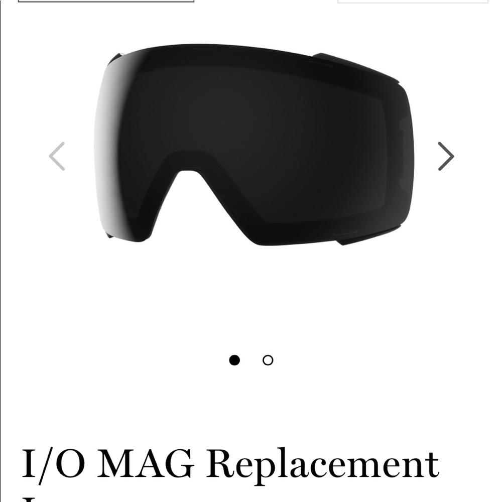 Smith I/O chromapop black replacement lens